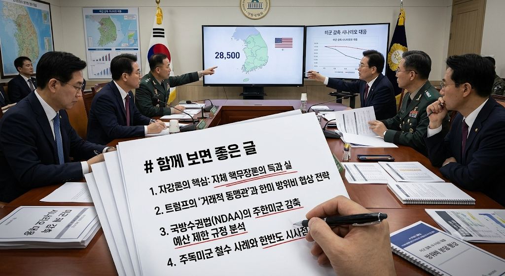 트럼프 주한미군 감축 및 철수 가능성과 한반도 위기대응 전략 분석 칼럼 이미지